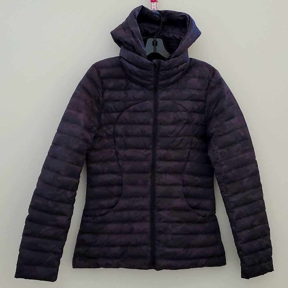 NWOT Lululemon Pack It Down Jacket in Cncognito Camo Multi Grey - Picture 3 of 11